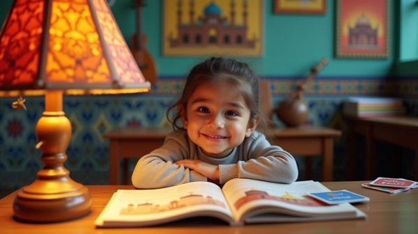 Cours d'arabe pour enfant : méthode ludique et interactive pour apprendre